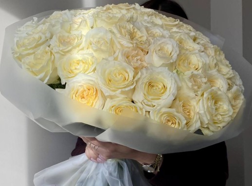 Букет "Кремовый зефир"