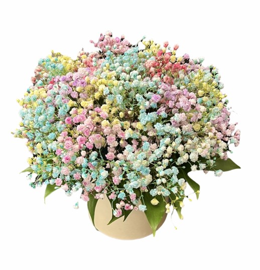 Цветочная композиция "Радуга"