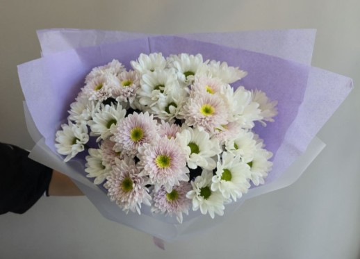 Букет из хризантем