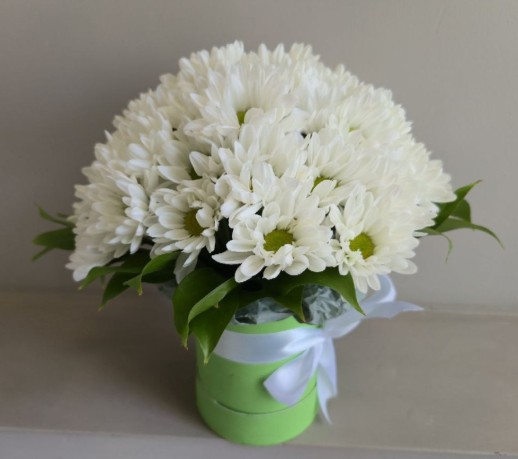 Композиция из хризантемы