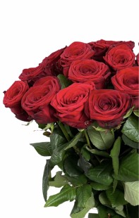 Букет из 21 красной розы Red naomi (50 см)